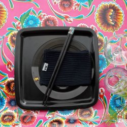 Rund voksdug 120 cm Florapola Pink