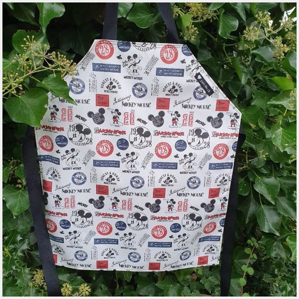 Brneforklde Tekstildug Retro Mickey 