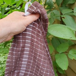 Viskestykke Frott Brun