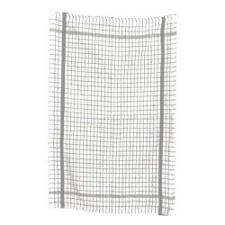 Viskestykke Frott� Hvid med Gr�