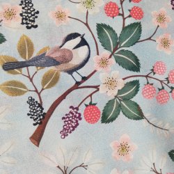 Rund tekstildug med Elastik Japansk Pastel �138 cm