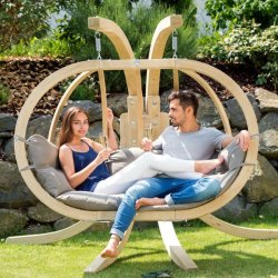 Globo Royal Taupe Vandafvisende H�ngesofa