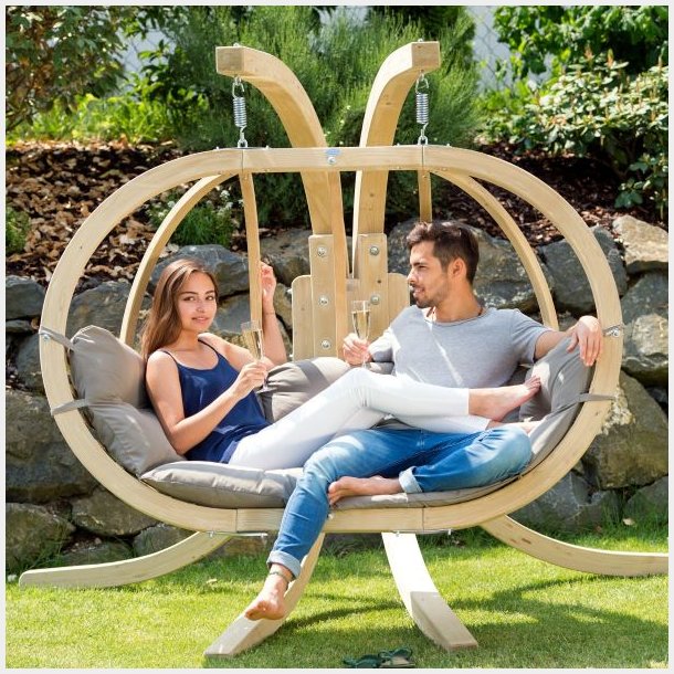 Globo Royal Taupe Vandafvisende H�ngesofa