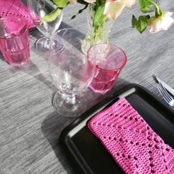 Oval Gr Retro til bord 202 x 104 cm