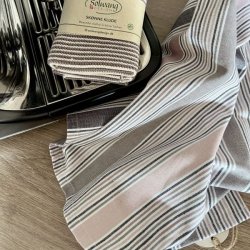 Solwang Viskestykke Gr�/Rosa �kotex