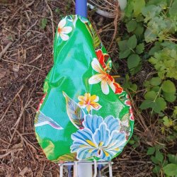 Cykelsadelovertrk Margit Grn Fortin