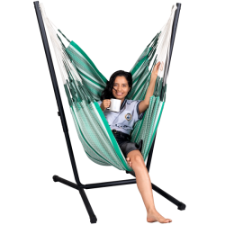 Fiji Anthracite H�ngestolestativ S�t med Cumbia �kologisk Medium H�ngestol Agave