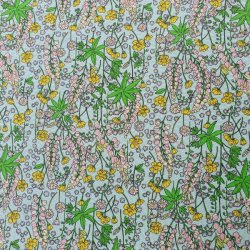 Voksdug Grnne Fleur Rosa 142 cm