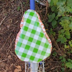 Cykelsadelovertrk Margit GrnXL/Orange