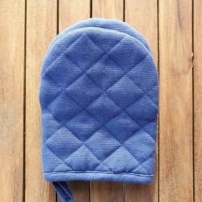 elegante midnatsbl grydelapper