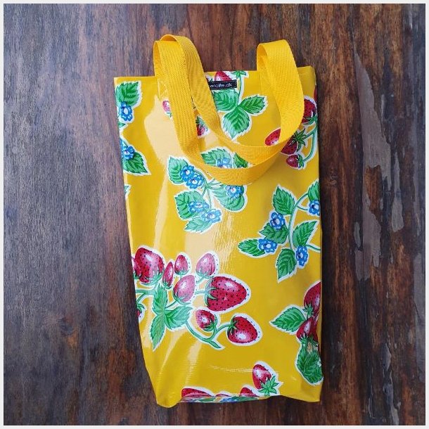 super smart elcykelbatteritaske i gul