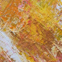 Maleri Solopgang 80 x 40 cm