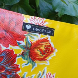 Forklde i Voksdug Christemos Gul