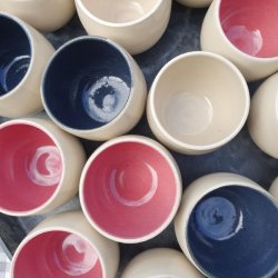 Sm keramikkrus til snaps, g, slik, salt