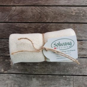 Hndklde Cremefarvet/Natur