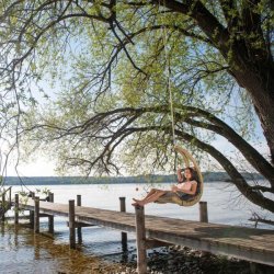 Swing Hngestol Antrasit