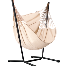 Fiji Anthracite H�ngestolestativ S�t med Cumbia �kologisk Medium H�ngestol Nougat