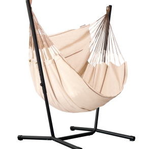 Fiji Anthracite H�ngestolestativ S�t med Cumbia �kologisk Medium H�ngestol Nougat