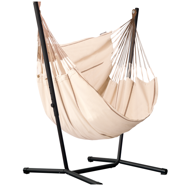 Fiji Anthracite H�ngestolestativ S�t med Cumbia �kologisk Medium H�ngestol Nougat