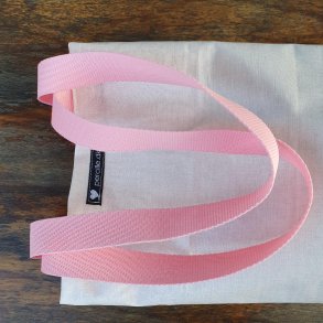 smuk cremefarvet elcykelbatteri taske i voksdug