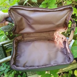 Toilettaske LysBl� Gr�n - Au Maison