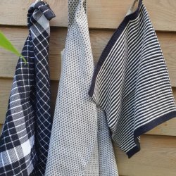 Karklude Stribede Sorte - 2 stk