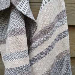 Jaquard Strikket �kologisk H�ndkl�de Sand