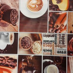 Forklde i voksdug med kaffe