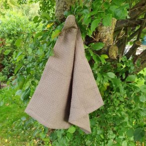 Vaffelvvet Brun Karklud Walnut