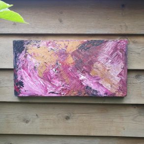 Omfavnelse Maleri 20 x 40 cm