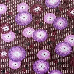 Lilla Bordeaux Voksdug 140 cm