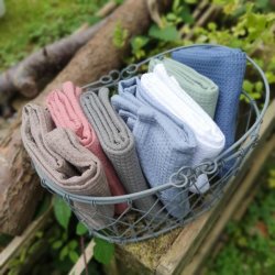 Oval trdkurv i zink - lille