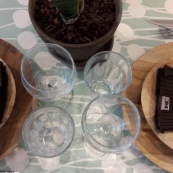 Rund voksdug med Elastik Grn Lola 60 cm - OUTLET