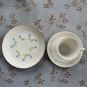 Au Maison Voksdug Alberte Light Blue Hazel 140 cm