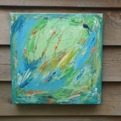 Maleri Naranjes 30 x 30 cm