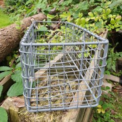 Firkantet trdkurv i zink - mellem