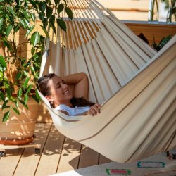 Modesta Nougat kologisk Kingsize Hngekje