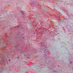 Ny Pink Energi Maleri 60 x 80 cm