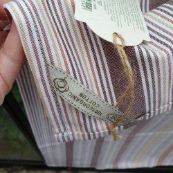 stropper til det chokoladebrune visekstykke