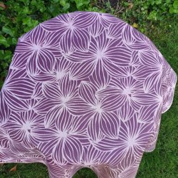 Rund Tekstildug 140 Lilla