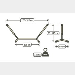 Nautico Single Hngekjestativ Cool Grey