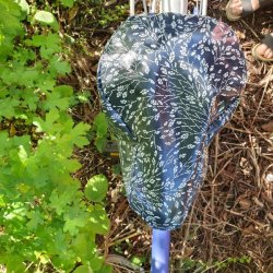 Cykelsadelovertrk Margit Blue Meadow