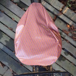 cykelsadelovertr�k i voksdug