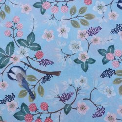 Tekstildug Japansk Blomster Pastel