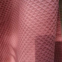 Vaffelvvet Rosa Viskestykke Withered Rose