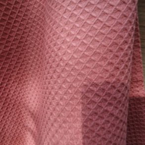 Vaffelvvet Rosa Viskestykke Withered Rose