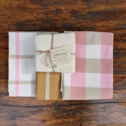 Viskestykke Mix Rosa/Pecan