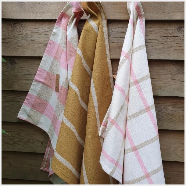 Viskestykke Rosa/Pecan Mix