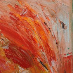 Lysglimt Maleri  60 x 60 cm