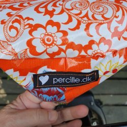 Cykelsadelovertrk Margit Orange Mix